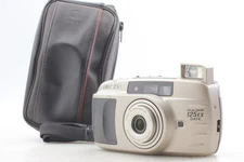 [N MINT] Minolta Riva Zoom 125 EX Silver 35mm Point and Shoot Film Camera Fr JPN