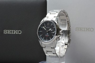 Mit Box Seiko Prospex Alpinist 6R35-00E0 SBDC087 Uhr Automatik Schwarz Herren