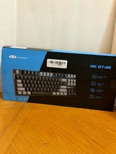MageGee 75 Mechanical Gaming Keyboard, Red Switch, LED Blue Backlit, 87 Keys