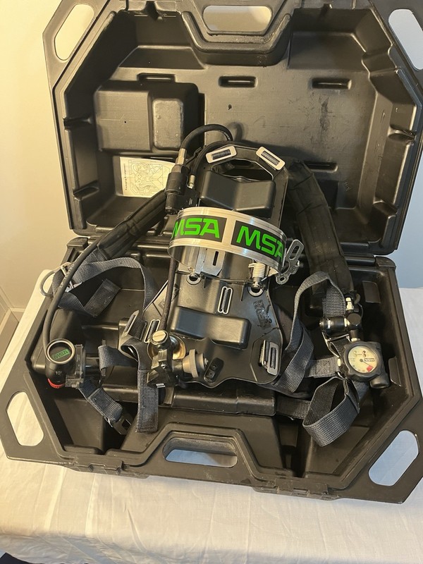 NEW: MSA Custom 4500/Ultralite  MMR SCBA Pressure Demand Harness