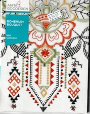 Bohemian Bouquet Anita Goodesign Embroidery Machine Design CD NEW