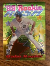 1999 Topps Chrome All-Etch Insert #AE15 Gabe Kapler Detroit Tigers NrMt