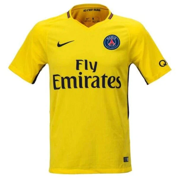 Yellow psg store jersey