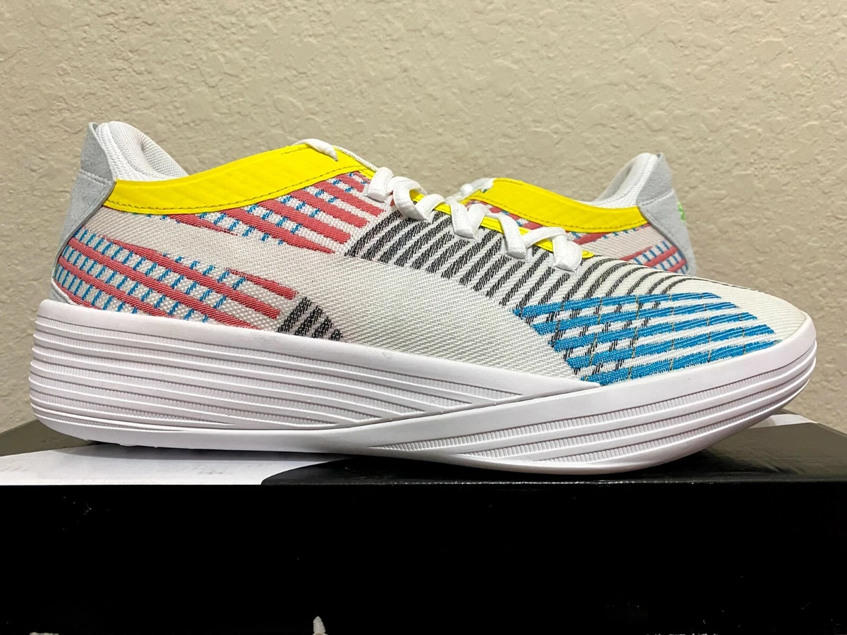 Puma clyde hotsell all white