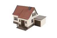 Noch 63606 Spur N Siedlungshaus Mit Garage Lasercut Bausatz