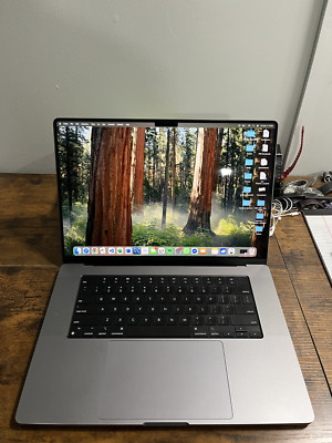 MacBook Pro 16 Space Gray 2021 M1 Pro 10-Core CPU/16-Core GPU 16GB 512GB - VGood