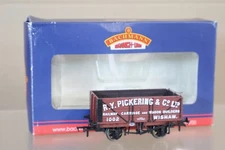 BACHMANN 37-2010K R Y PICKERING WISHAW 7 PLANK END DOOR WAGON 1002 MINT BOXED oj