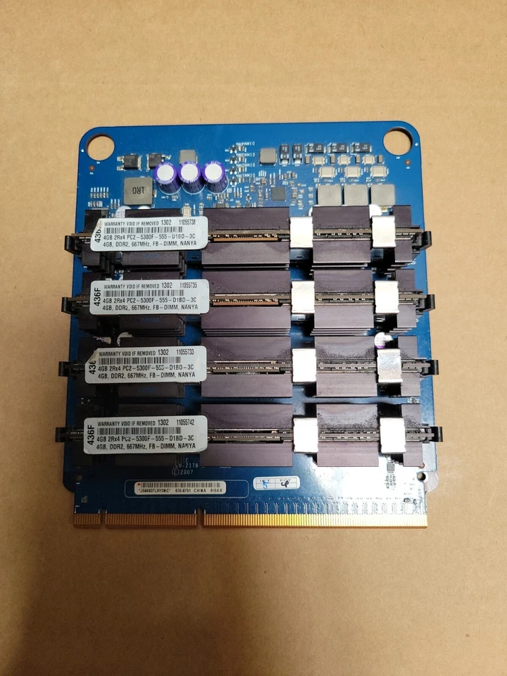 16GB KIT 4X 4GB 2RX4 PC2-5300F  DDR2-667 240PIN  ECC FB-DIMM FB DUAL RANK 256X4  - Image 4 of 4