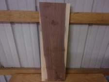 1 PC WALNUT LUMBER WOOD KILN DRIED BOARD 27 5/8"X 9"X 15/16" 634V FLAT