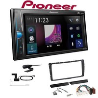 Pioneer Multimedia Autoradio Bluetooth Dab+ FüR Toyota Hilux Ab 2011 Schwarz