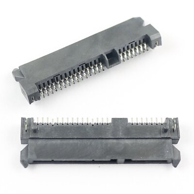 5Pcs Sata 7+15 Pin 22 Pin SMT SMD Type Female Socket Connector Adapter H=4.2mm