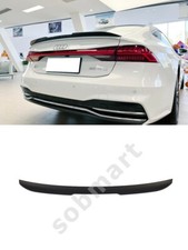 Audi A7 C8 2018+ HECKSPOILER HECKFL&Uuml;GEL ABS mattschwarze SOBMART
