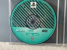 Vintage playstation 1 Memrobila Ridge Racer demo solo noleggio blockbuster
