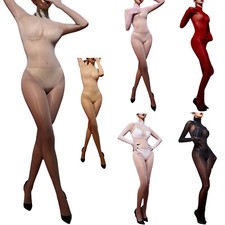 Woman Leotard Back Zipper Catsuit Dance Bodysuit Outdoor Rompers Performance