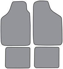 1989-1997 Geo Tracker Cutpile Carpet Logo Floor Mat 4pc