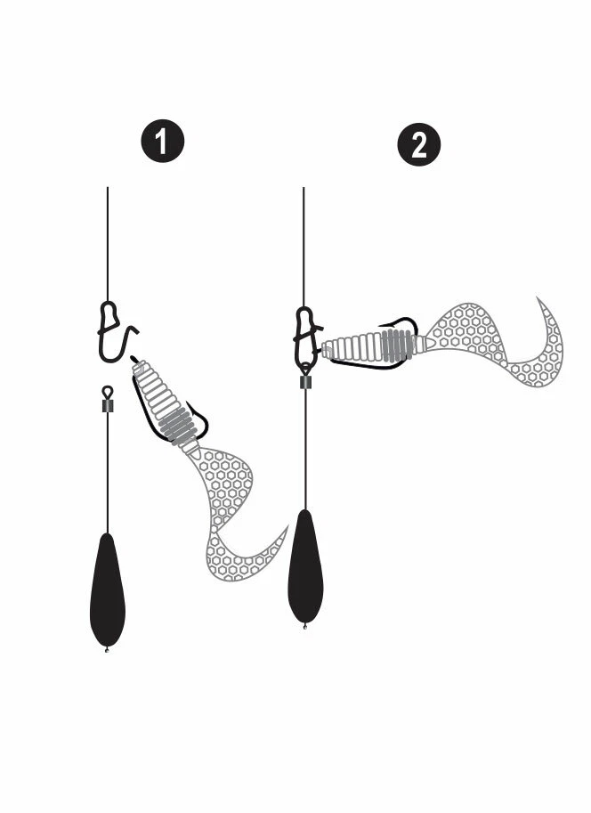 FANATIK Tokyo Rig Punch-Shot Rig Angelblei 3g - 30g - Bild 2 von 2