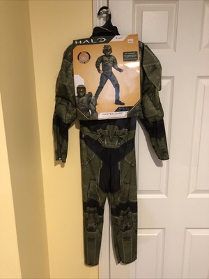 Boys Master Chief Infinite Muscle Costume Halo  Infinite Halloween - Disguise