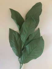 Big Tropical Leaf Cluster - Vintage Millinery Floral Made in Japan