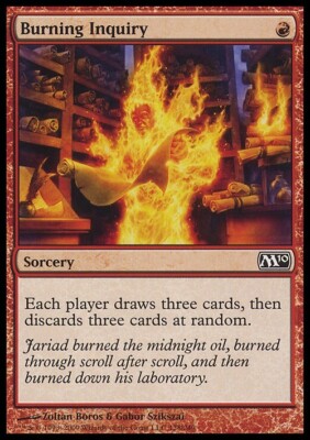 Burning Inquiry ~ Magic 2010 [ PLAYED ] [ Magic MTG ]