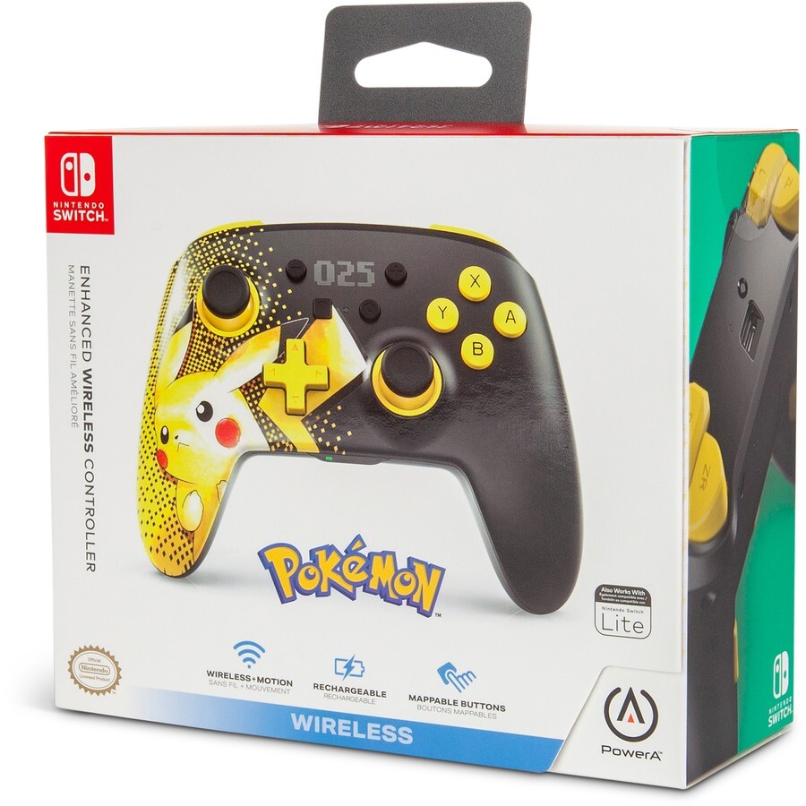 PowerA Enhanced Wireless Controller for Nintendo Switch (Pokemon