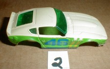 Aurora AFX  Bre Datsun 1973-80 HO Slot Car 1911 used BODY ONLY Broken post 2