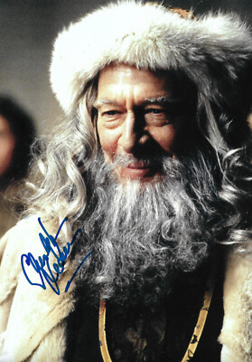 Christopher Plummer autograph signed 20x30 cm picture 
