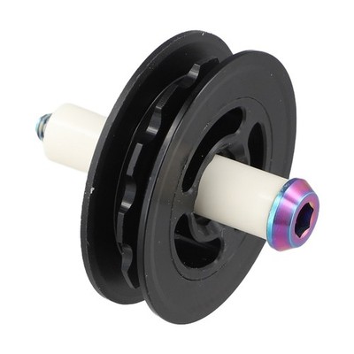 10 mm Kettenspanner mit Nylon Führungsrad und Ti Alu Schraube für Brompton Fah