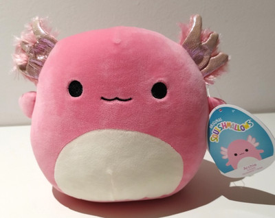 Original Squishmallows Archie der rosa Axolotl 7,5 Zoll Kelly Spielzeug Neu mit Etikett