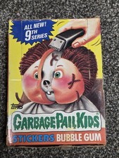 1986 Topps Garbage Pail Kids 9th Series 48  Sealed Packs Wax Box