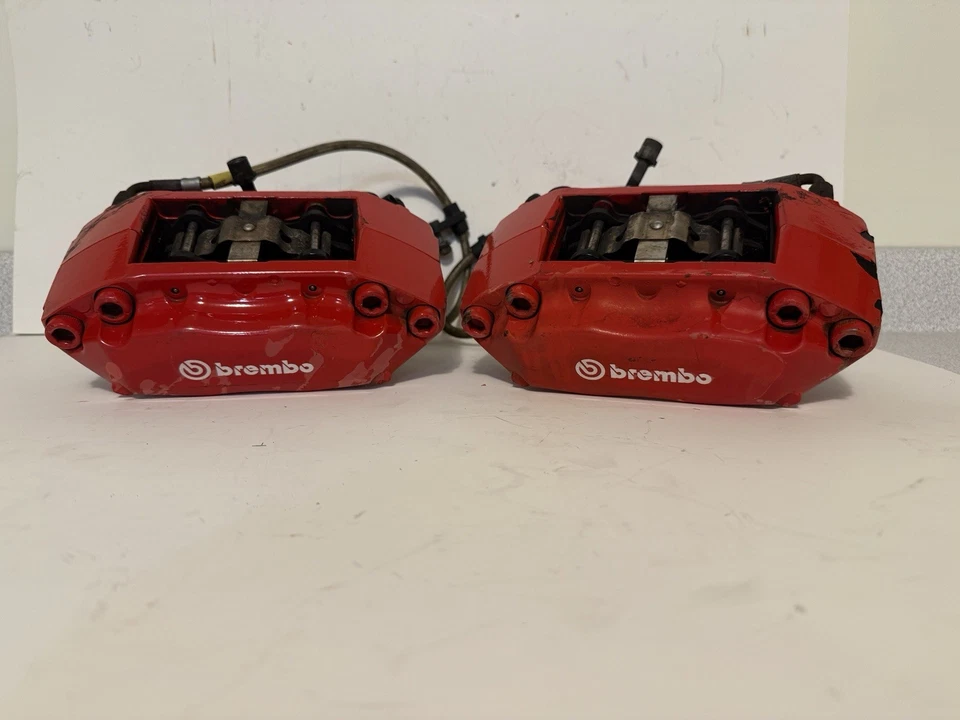 Volkswagen MK4 1.8T/VR6  GTI GLI Jetta Beetle 4 Piston Brembo Brake Calipers - Image 2 of 4