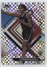 2023-24 Topps Finest Rare Checkerboard Refractor Noah Clowney #287 fm0
