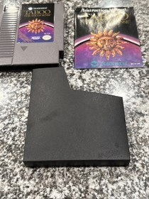 Taboo The Sixth Sense w/ Manual - NES Nintendo Tested Working Clean Very Good