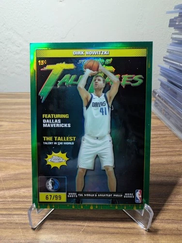 2025 Topps Chrome Dirk Nowitzki Base (RAW)