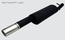 Ulter Sportauspuff Opel VECTRA A Lim. 88-95 95x65mm oval eingerollt