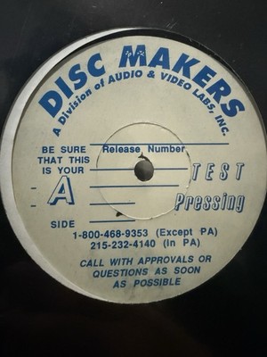 Mike ''Hitman'' Wilson Presents Jackstreet Inc. - Break It Down TEST PRESSING! VG+