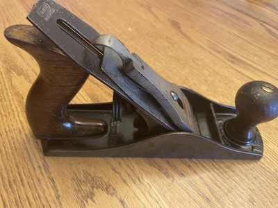 Vintage Stanley No. 4 C Corrugated Bottom Jack Plane Collectible WW USA