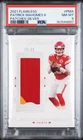 2021 PANINI FLAWLESS PATCHES SILVER #PMA PATRICK MAHOMES II 9/20 PSA 8