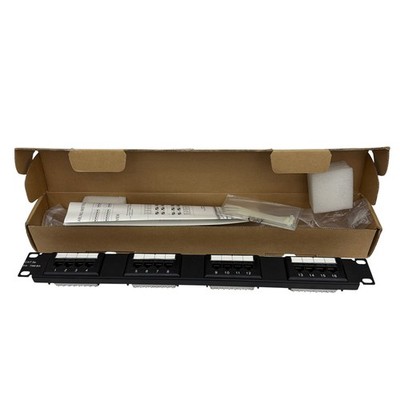 Cables To Go 03851 CAT5e 110 Type Patch Panel, 16 Port (Open Box)