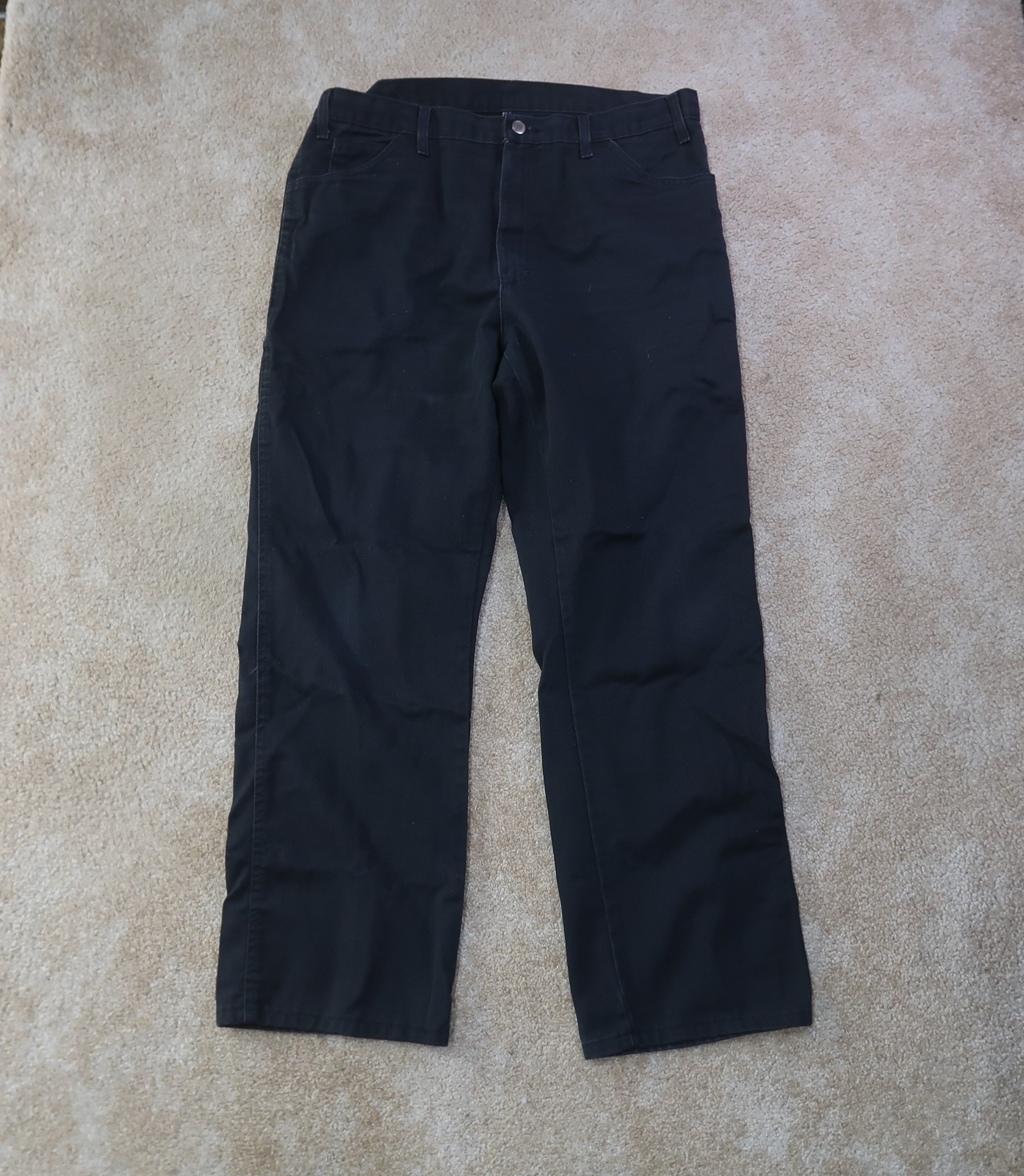 's 38x30 Black Straight Leg Pant