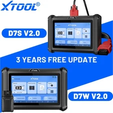 XTOOL D7S D7W Car Bidirectional OBD2 Scanner Diagnostic Coding Key Programmer