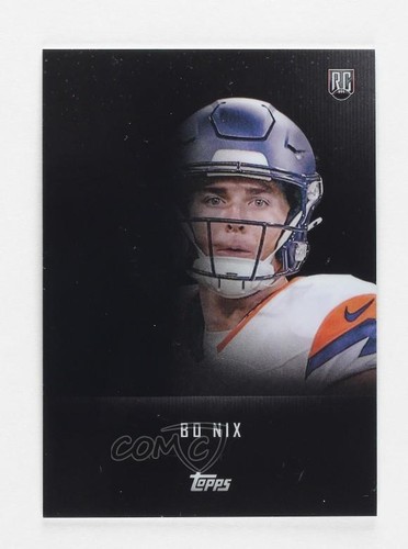 Bo Nix #T-2 2024 Topps Midnight Twilight card
