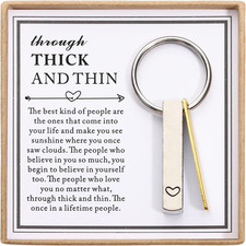 Friendship Keychain Set for Best Friends, Partners, and Loved Ones