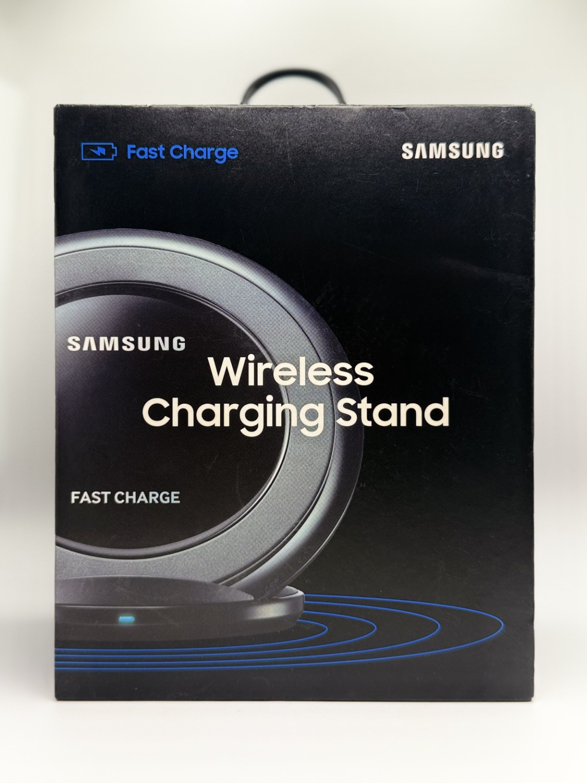 Samsung EP-NG930 QI Fast Wireless Charging Stand Black, Charger Pad, & USB Cable