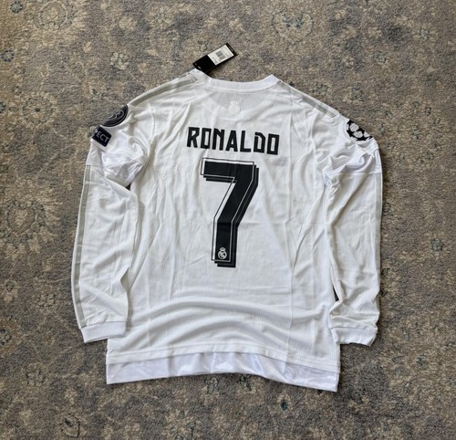 Real Madrid 2016 Champions League Final Milano Long Sleeve Jersey Ronaldo #7