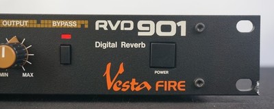 Vesta Fire RVD 901 Digital Reverb 1u Rack Mount Effects (Pre