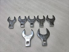 7 Pcs- Sunex Tools Jumbo Crowfoot Set 11-1161-181-3161-141-381-12