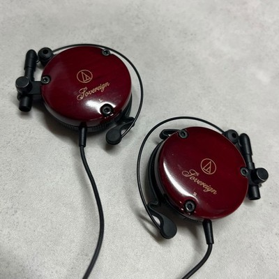 Audio Technica ATH-EW9 Ear Fit Clip-On Headphones Wood Housing
