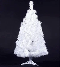 S_SSOY 3 Foot Christmas Trees Artificial Xmas Pine Tree with PVC Leg Stand Ba...