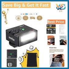 Godox IM30 Mini Camera Flash Guide GN15 7 Power Levels New