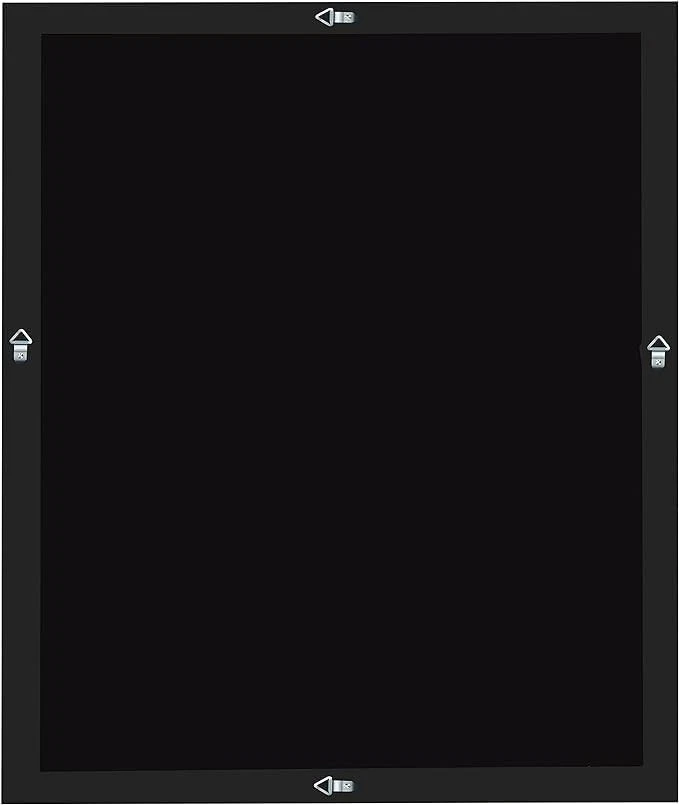 Marco de fotos de nogal de 16"x20" - Foto de pared grande, soporte para obras de arte - elegante y... Foto 4 de 4